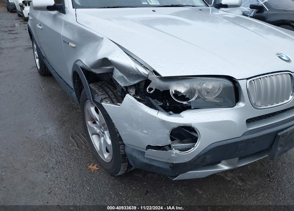 2008 BMW X3 3.0SI VIN: WBXPC93478WJ16574