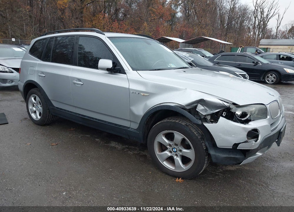 2008 BMW X3 3.0SI VIN: WBXPC93478WJ16574