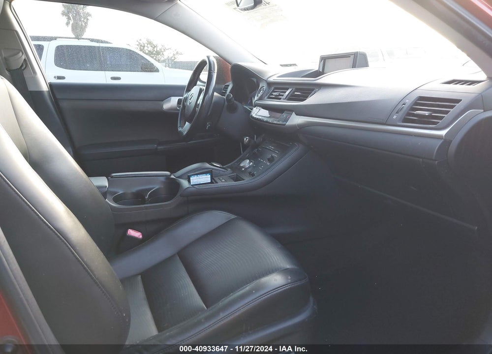 2013 LEXUS CT 200H VIN: JTHKD5BH6D2125574