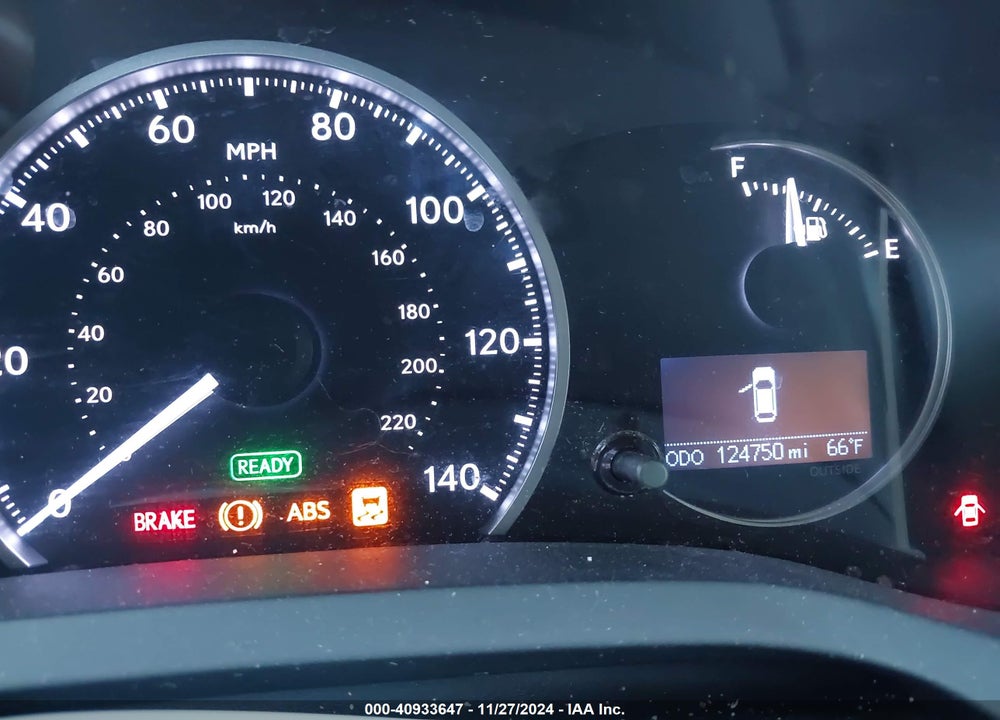 2013 LEXUS CT 200H VIN: JTHKD5BH6D2125574