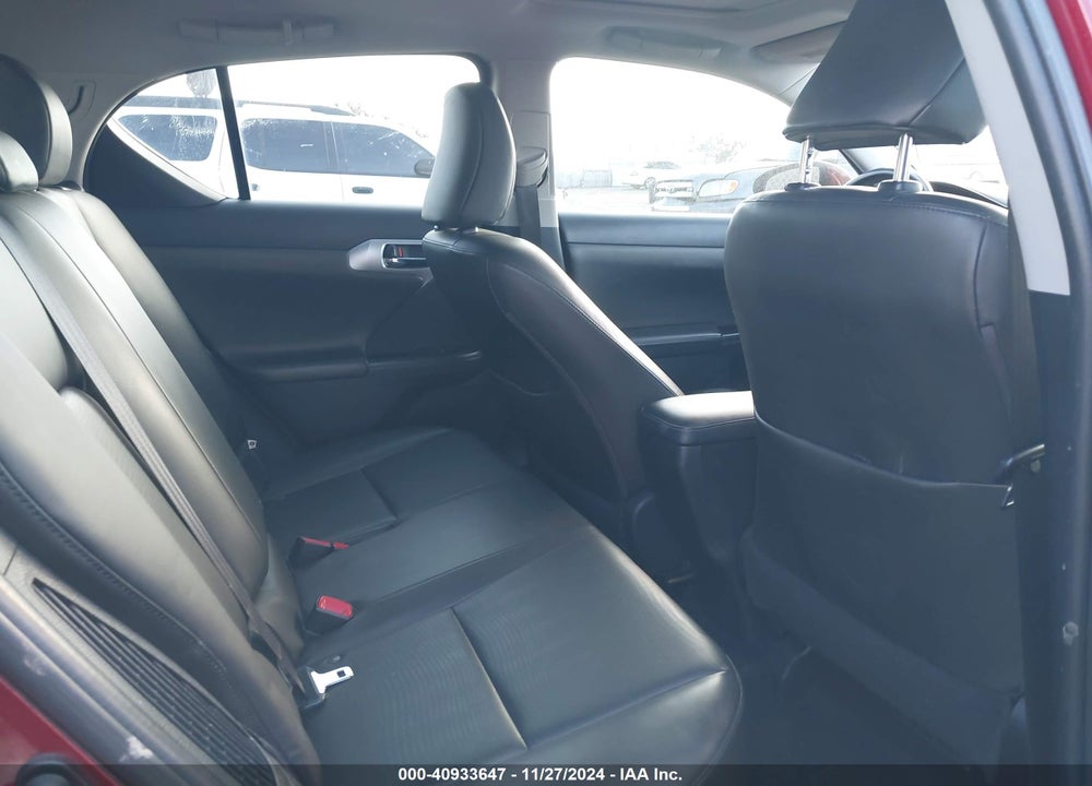 2013 LEXUS CT 200H VIN: JTHKD5BH6D2125574