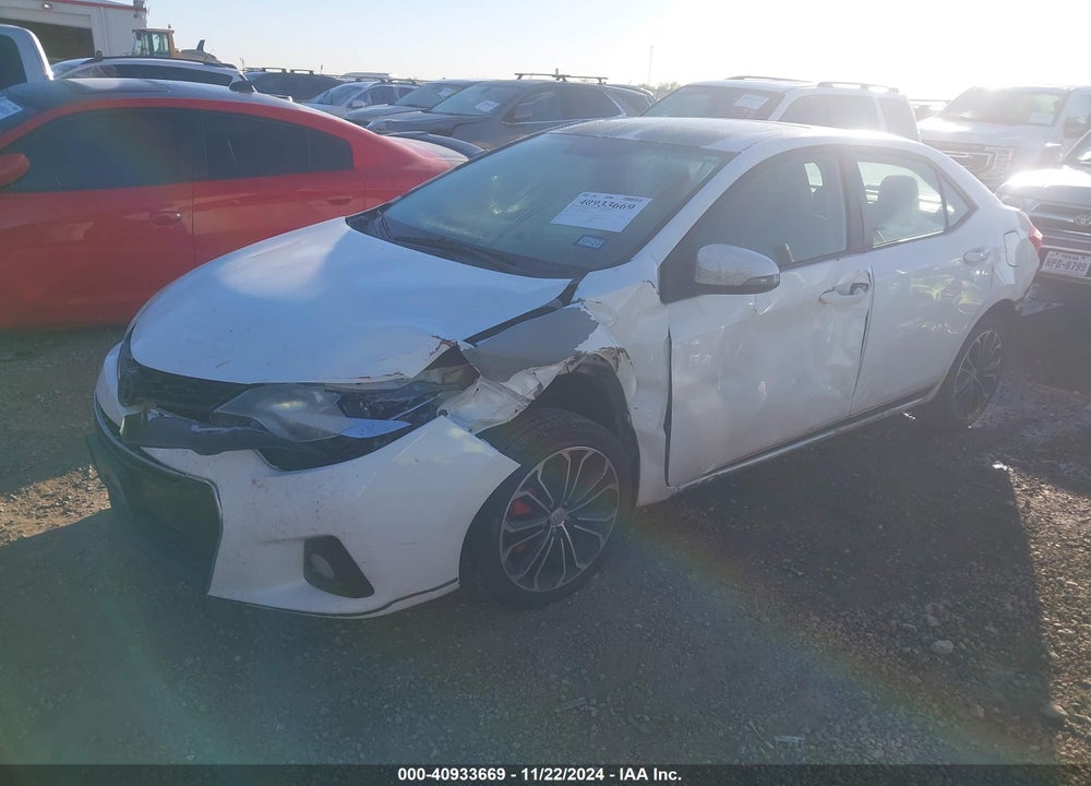 2016 TOYOTA COROLLA S PLUS VIN: 5YFBURHE0GP408435