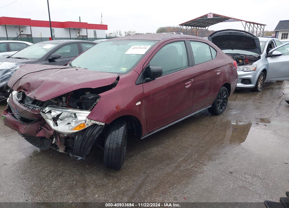 2020 MITSUBISHI MIRAGE G4 LE/SE VIN: ML32F4FJ3LHF11891