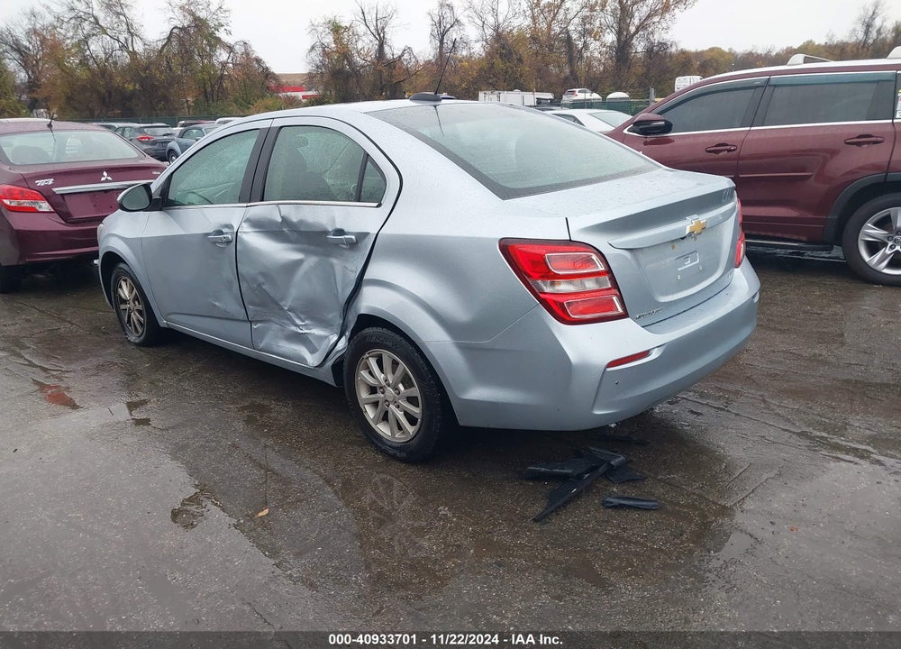 2017 CHEVROLET SONIC LT AUTO VIN: 1G1JD5SH8H4128699