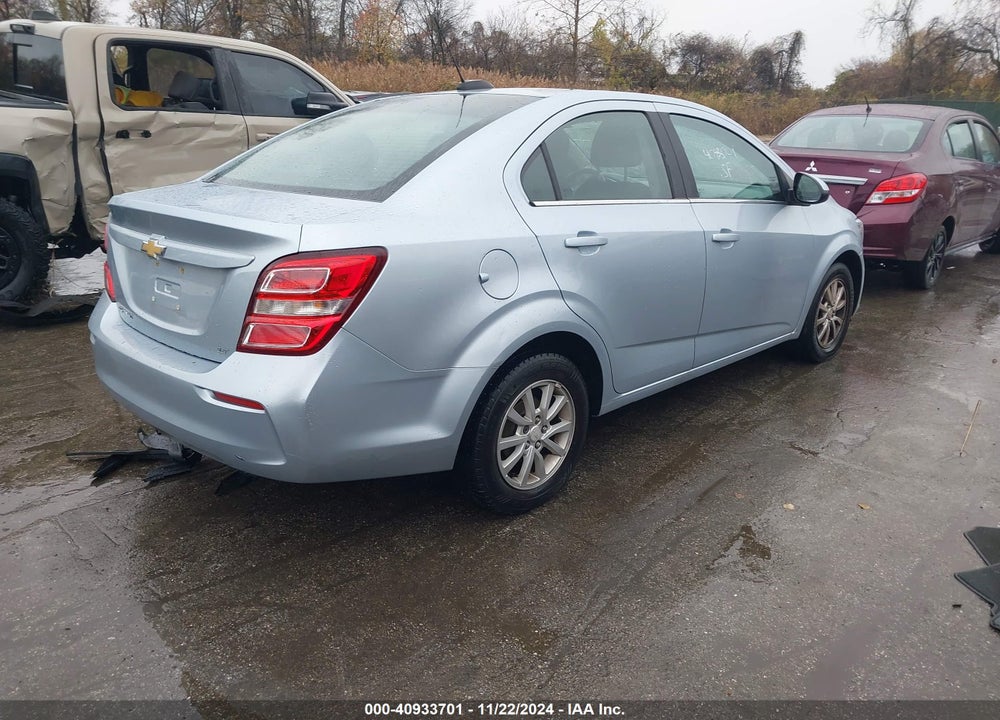 2017 CHEVROLET SONIC LT AUTO VIN: 1G1JD5SH8H4128699