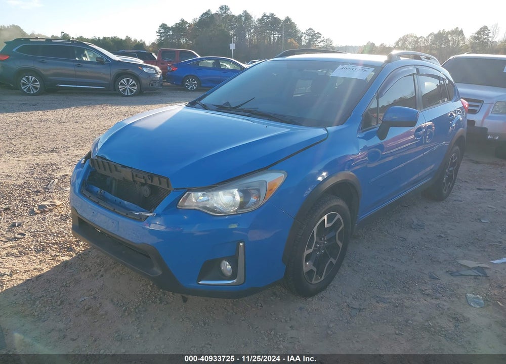 2016 SUBARU CROSSTREK 2.0I PREMIUM VIN: JF2GPABC0G8283195