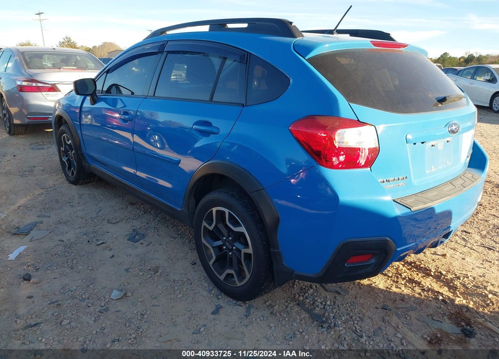 2016 SUBARU CROSSTREK 2.0I PREMIUM VIN: JF2GPABC0G8283195