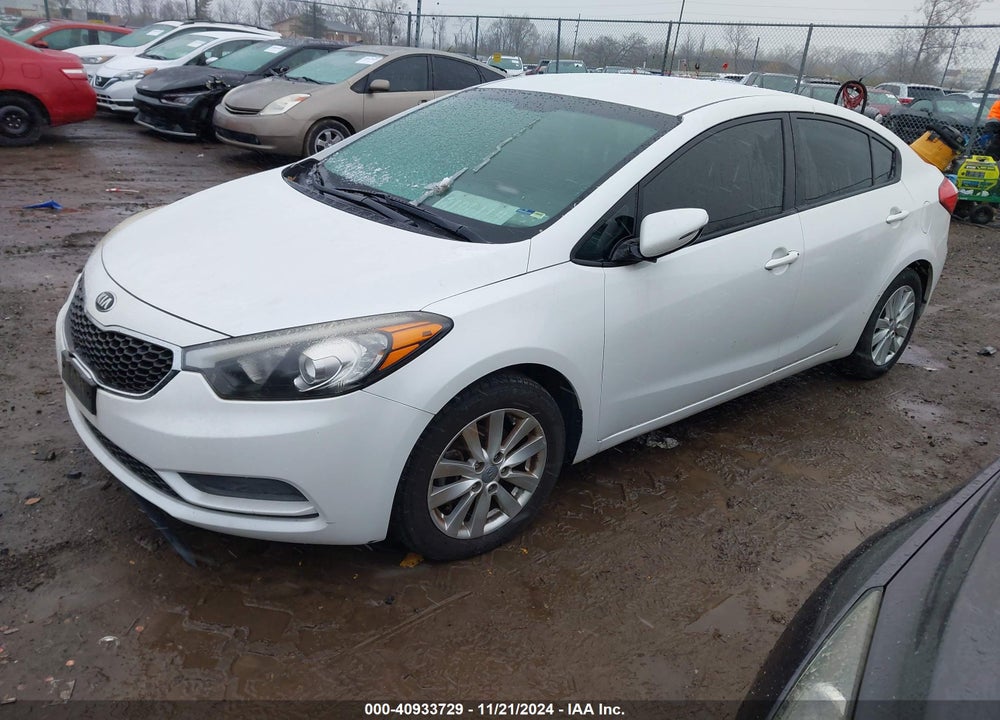 2014 KIA FORTE LX VIN: KNAFX4A62E5239282