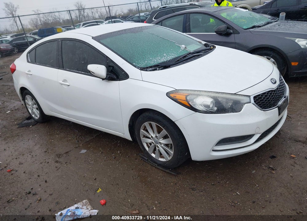 2014 KIA FORTE LX VIN: KNAFX4A62E5239282