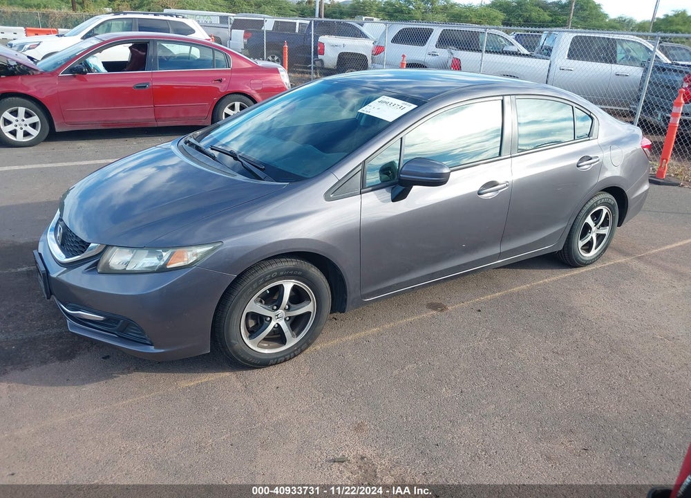 2015 HONDA CIVIC SE VIN: 19XFB2F74FE054230