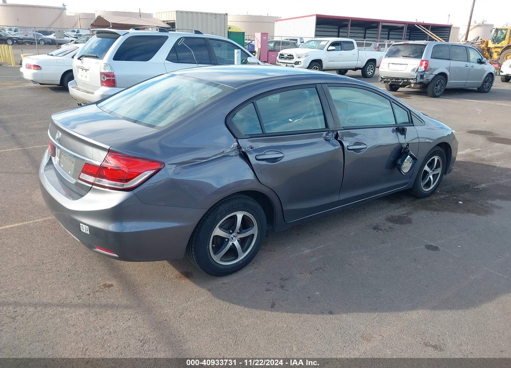 2015 HONDA CIVIC SE VIN: 19XFB2F74FE054230