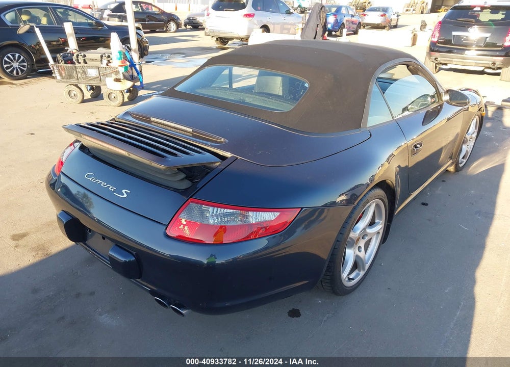 2006 PORSCHE 911 VIN: WP0CB29946S769313