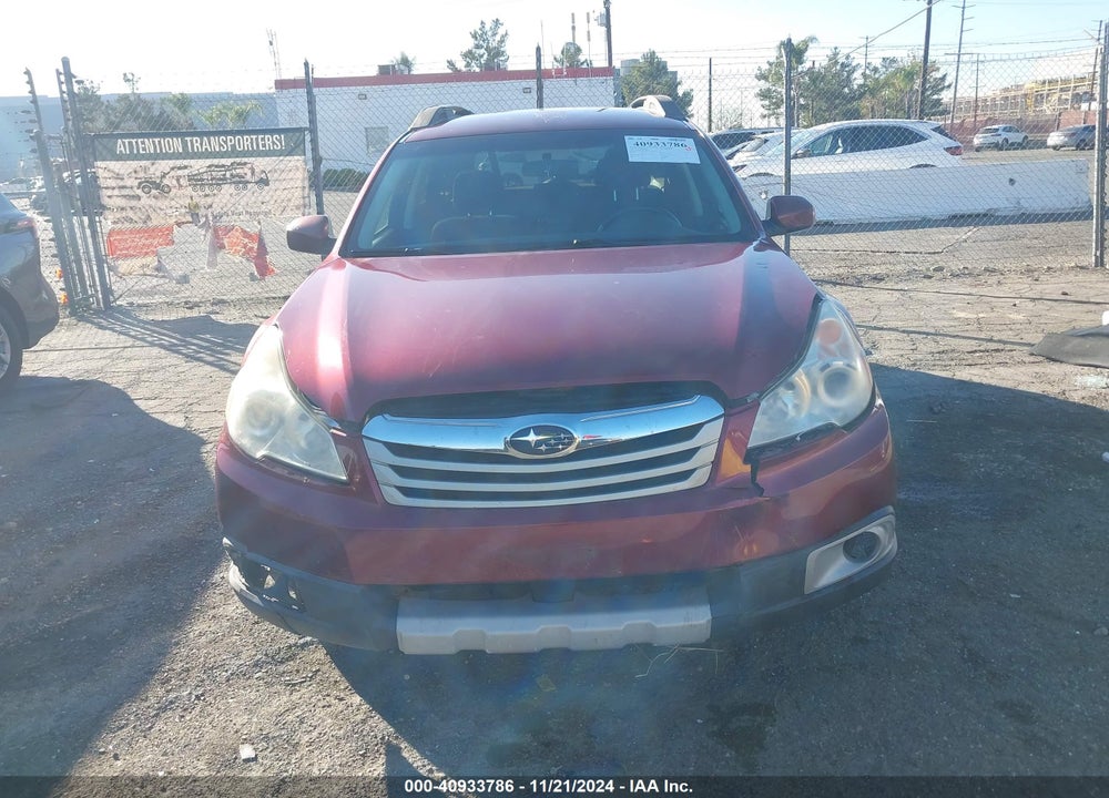2012 SUBARU OUTBACK 2.5I PREMIUM VIN: 4S4BRBCC3C3269463