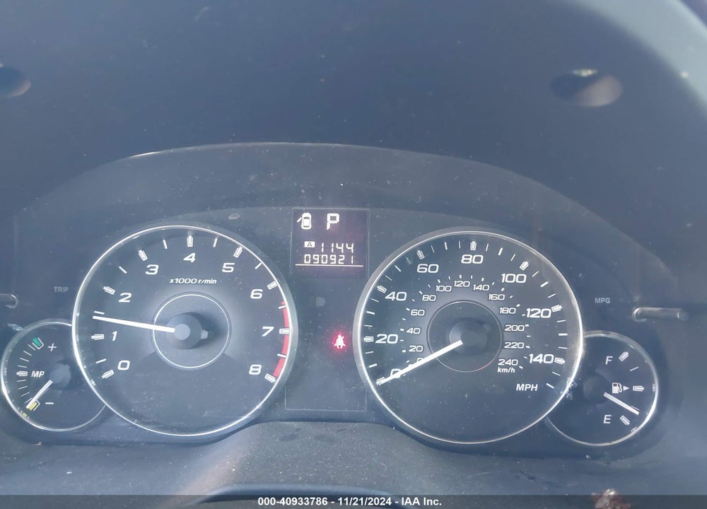 2012 SUBARU OUTBACK 2.5I PREMIUM VIN: 4S4BRBCC3C3269463