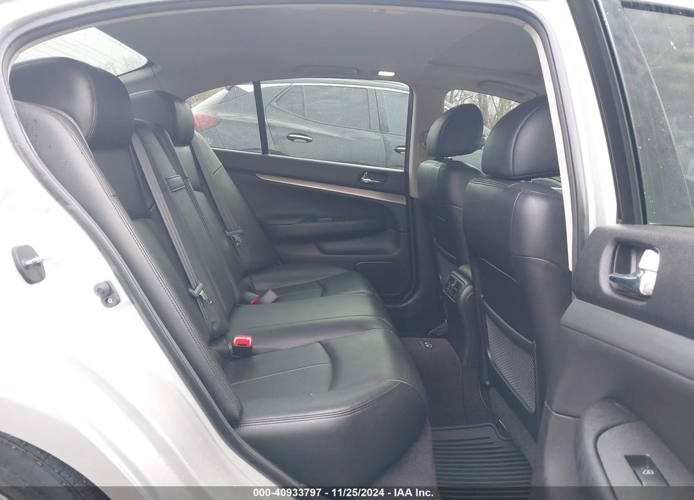 2012 INFINITI G37X VIN: JN1CV6AR5CM677396