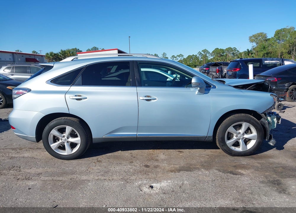 2011 LEXUS RX 350 VIN: 2T2BK1BA0BC097025