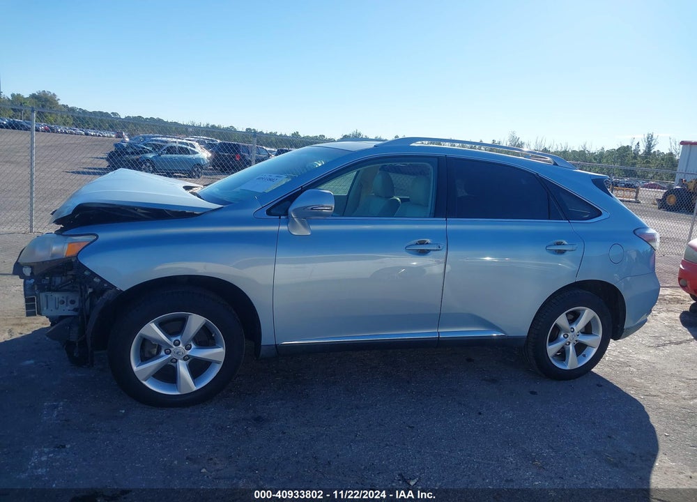 2011 LEXUS RX 350 VIN: 2T2BK1BA0BC097025