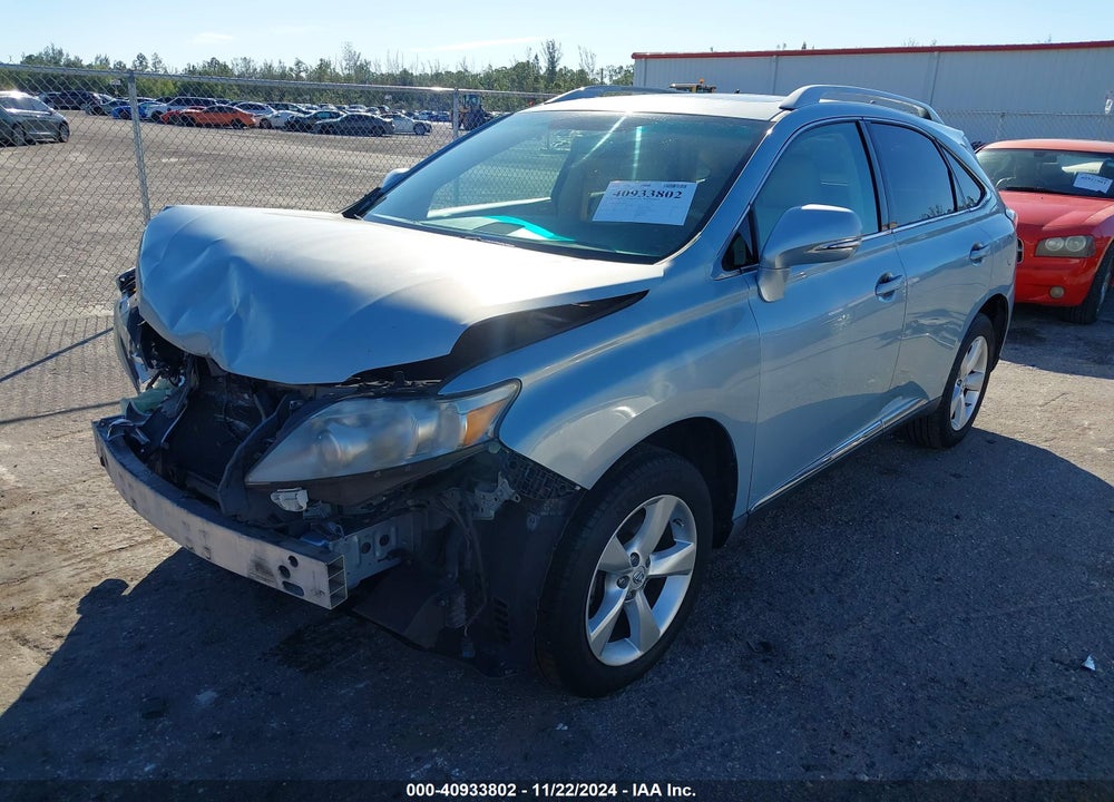 2011 LEXUS RX 350 VIN: 2T2BK1BA0BC097025