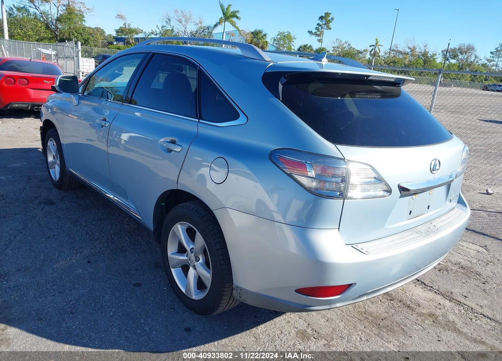2011 LEXUS RX 350 VIN: 2T2BK1BA0BC097025