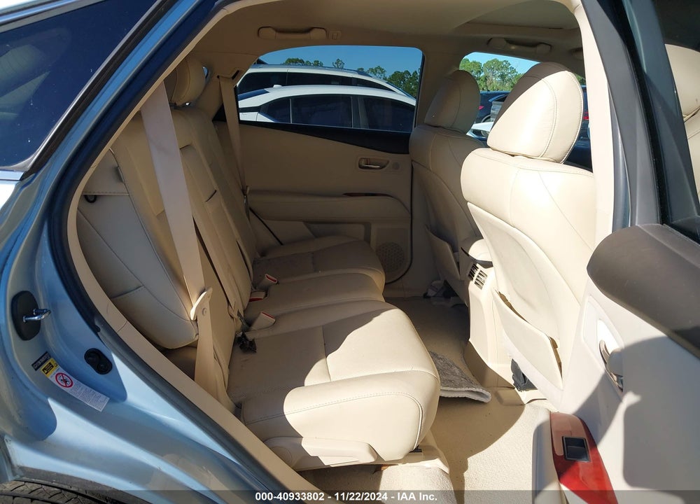 2011 LEXUS RX 350 VIN: 2T2BK1BA0BC097025