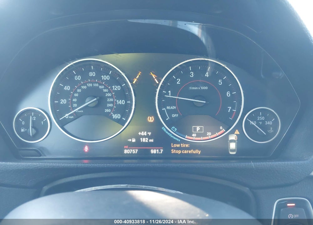 2016 BMW 340I VIN: WBA8B7G53GNU36956