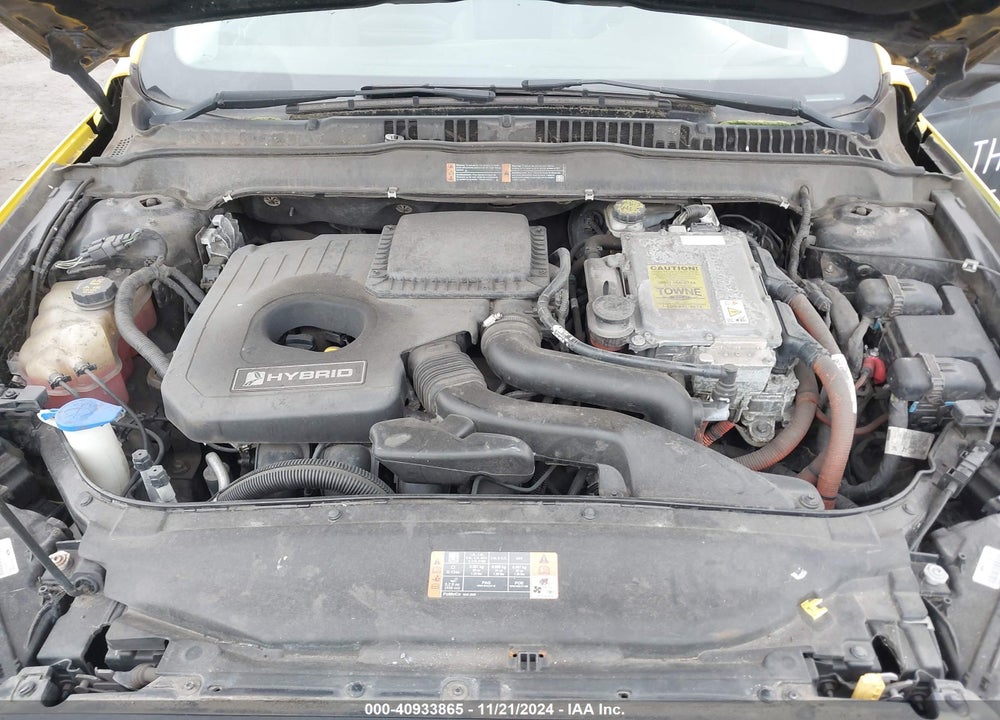2016 FORD FUSION HYBRID S VIN: 3FA6P0UU8GR176166
