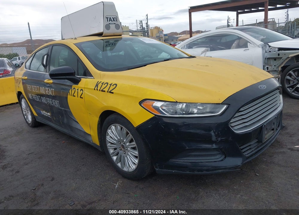 2016 FORD FUSION HYBRID S VIN: 3FA6P0UU8GR176166