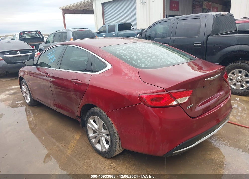 2015 CHRYSLER 200 LIMITED VIN: 1C3CCCABXFN748177