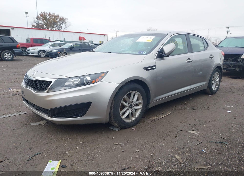 2011 KIA OPTIMA LX VIN: KNAGM4A78B5057877