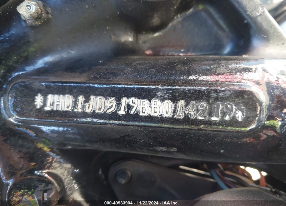 2011 HARLEY-DAVIDSON FLSTN VIN: 1HD1JD519BB014219