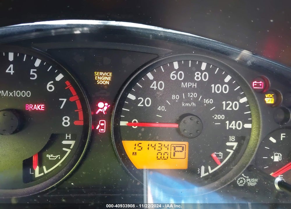 2007 NISSAN XTERRA X VIN: 5N1AN08U17C515784