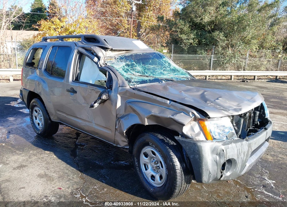 2007 NISSAN XTERRA X VIN: 5N1AN08U17C515784
