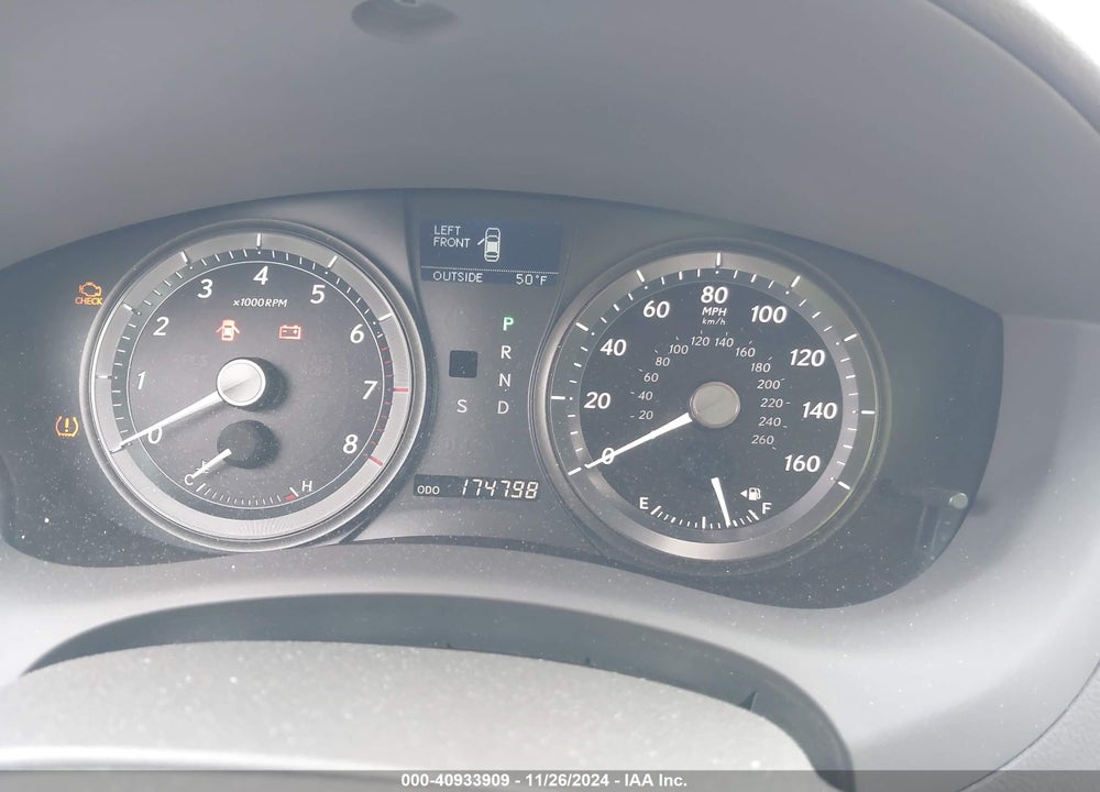 2008 LEXUS ES 350 VIN: JTHBJ46G782222793