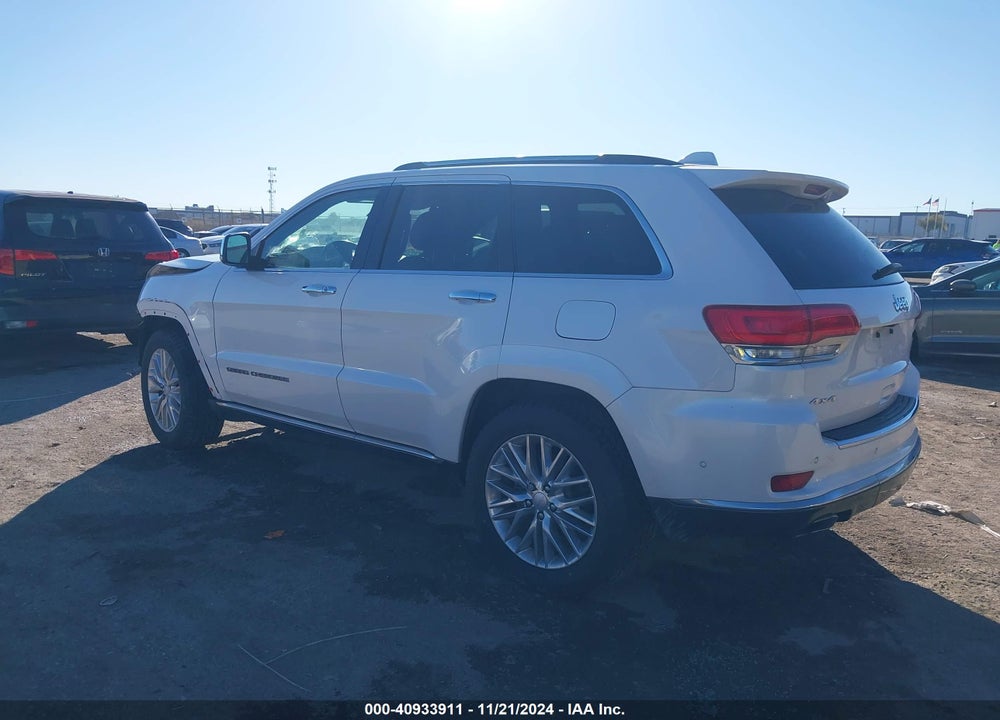 2017 JEEP GRAND CHEROKEE SUMMIT 4X4 VIN: 1C4RJFJT7HC911551