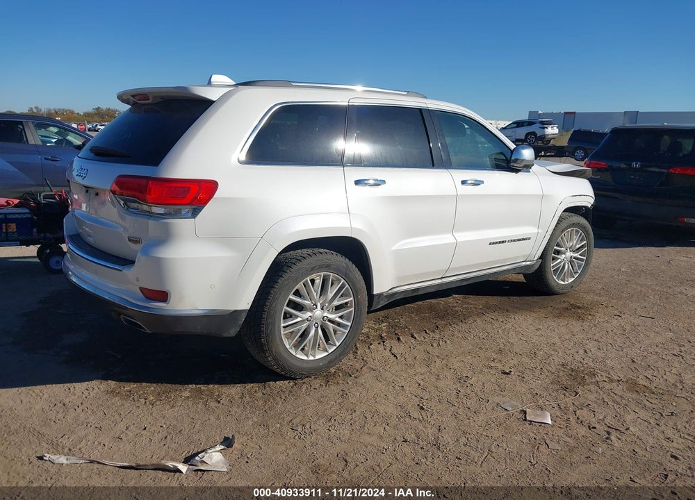 2017 JEEP GRAND CHEROKEE SUMMIT 4X4 VIN: 1C4RJFJT7HC911551