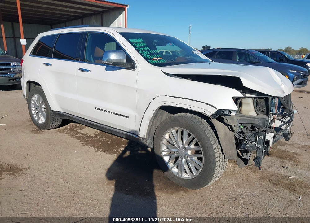 2017 JEEP GRAND CHEROKEE SUMMIT 4X4 VIN: 1C4RJFJT7HC911551