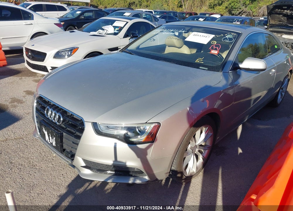 2013 AUDI A5 2.0T PREMIUM VIN: WAULFAFR0DA020141