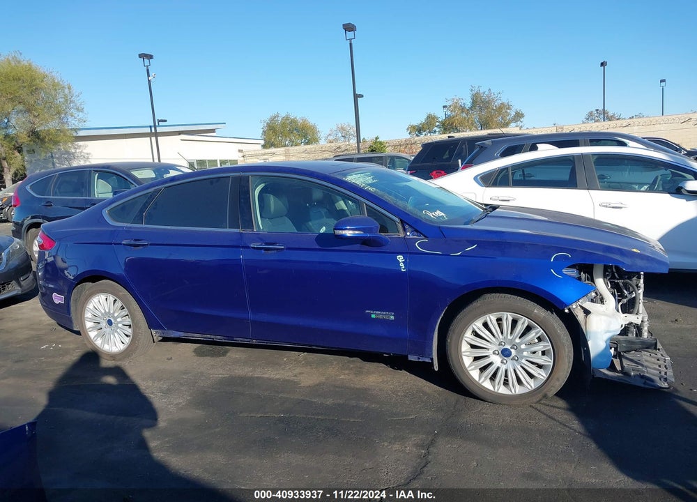 2016 FORD FUSION ENERGI SE LUXURY VIN: 3FA6P0PU6GR315125