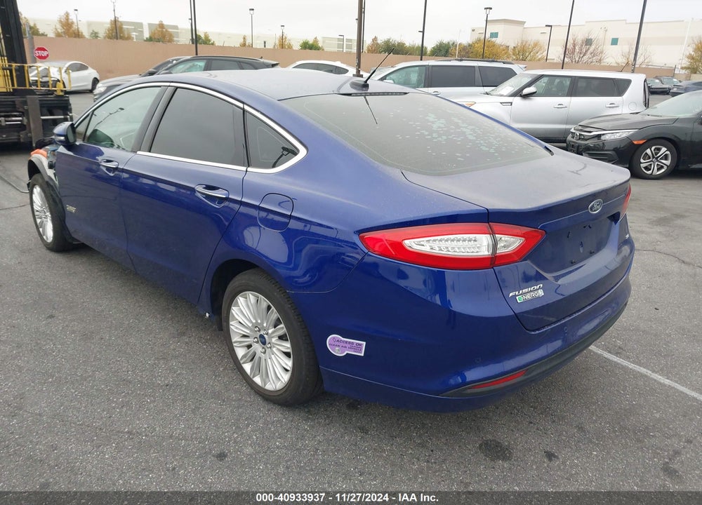 2016 FORD FUSION ENERGI SE LUXURY VIN: 3FA6P0PU6GR315125