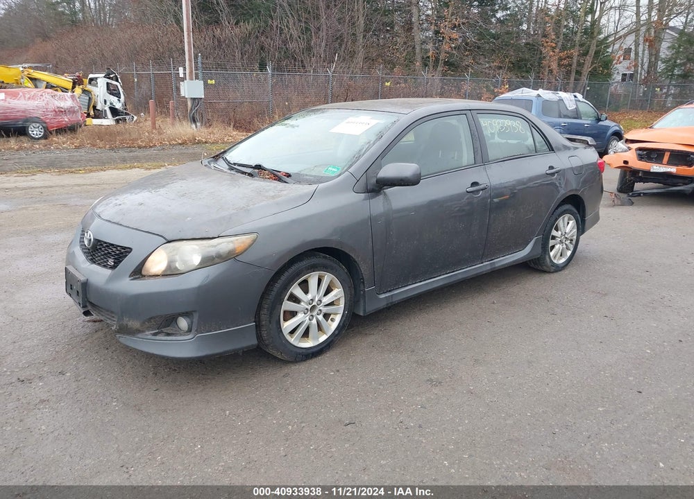 2009 TOYOTA COROLLA S VIN: 2T1BU40E09C157353