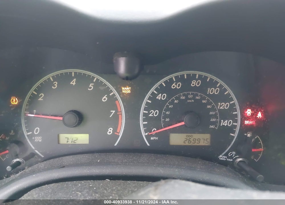 2009 TOYOTA COROLLA S VIN: 2T1BU40E09C157353
