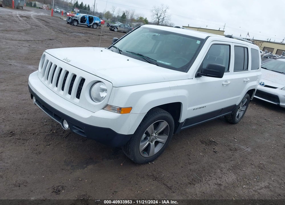 2017 JEEP PATRIOT HIGH ALTITUDE FWD VIN: 1C4NJPFA7HD188239