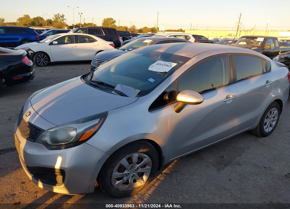 2013 KIA RIO LX VIN: KNADM4A32D6158779