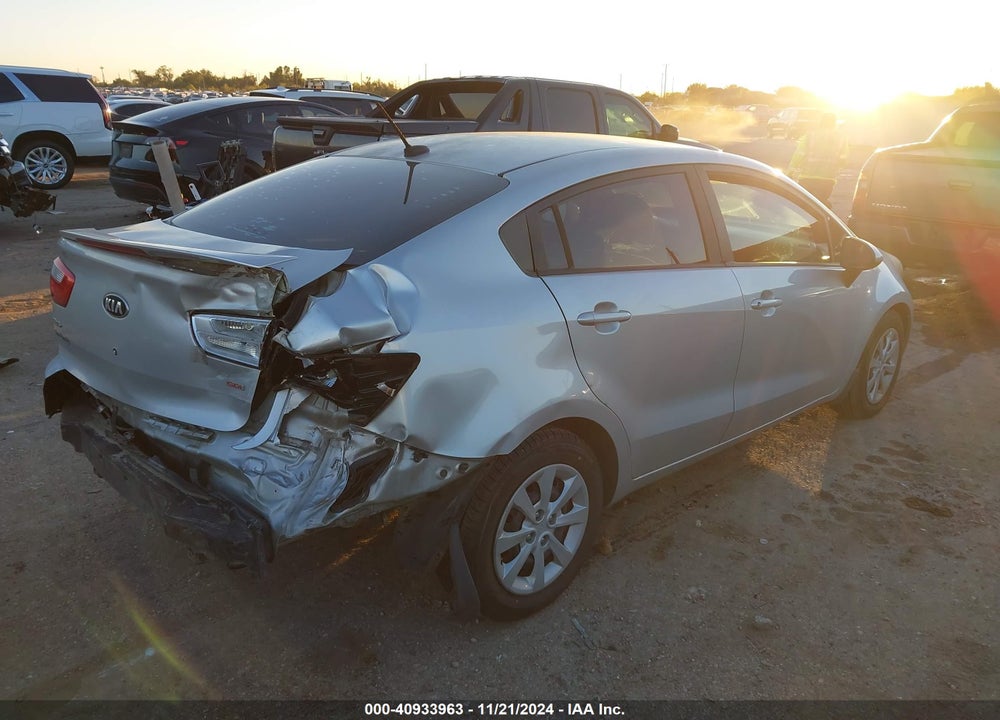 2013 KIA RIO LX VIN: KNADM4A32D6158779
