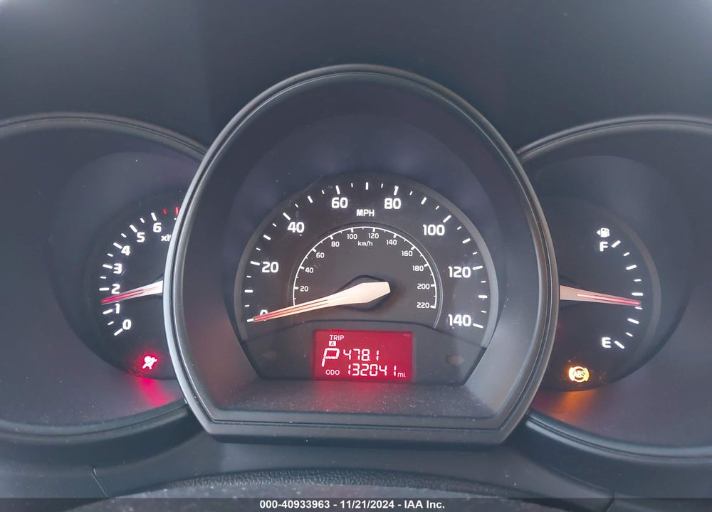 2013 KIA RIO LX VIN: KNADM4A32D6158779