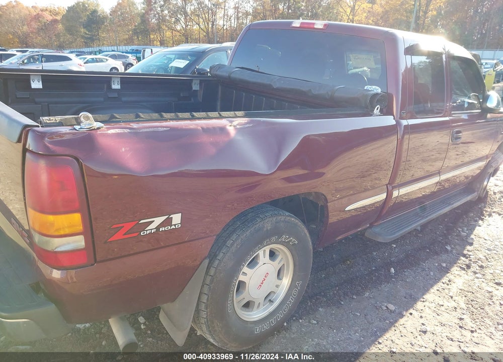 2002 GMC SIERRA 1500 SLE VIN: 2GTEK19T921319195