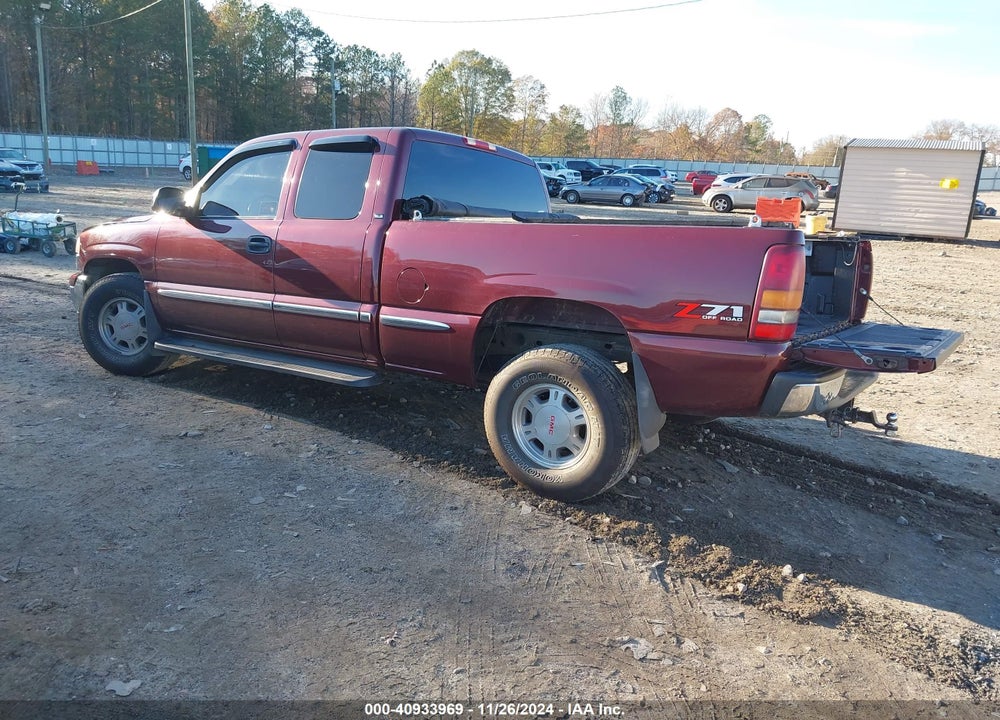 2002 GMC SIERRA 1500 SLE VIN: 2GTEK19T921319195