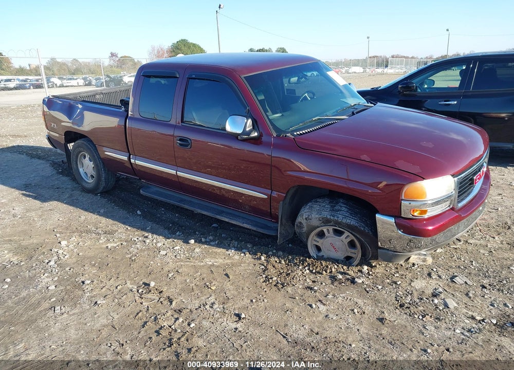 2002 GMC SIERRA 1500 SLE VIN: 2GTEK19T921319195