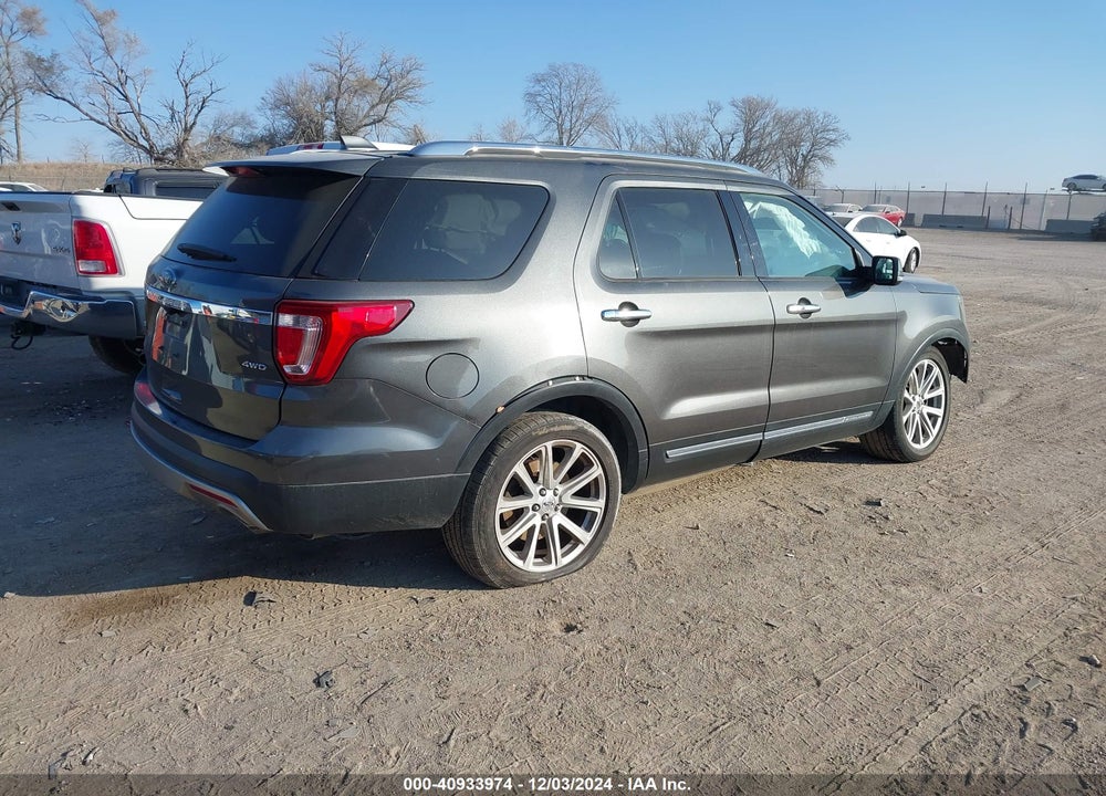 2016 FORD EXPLORER LIMITED VIN: 1FM5K8F88GGC25209