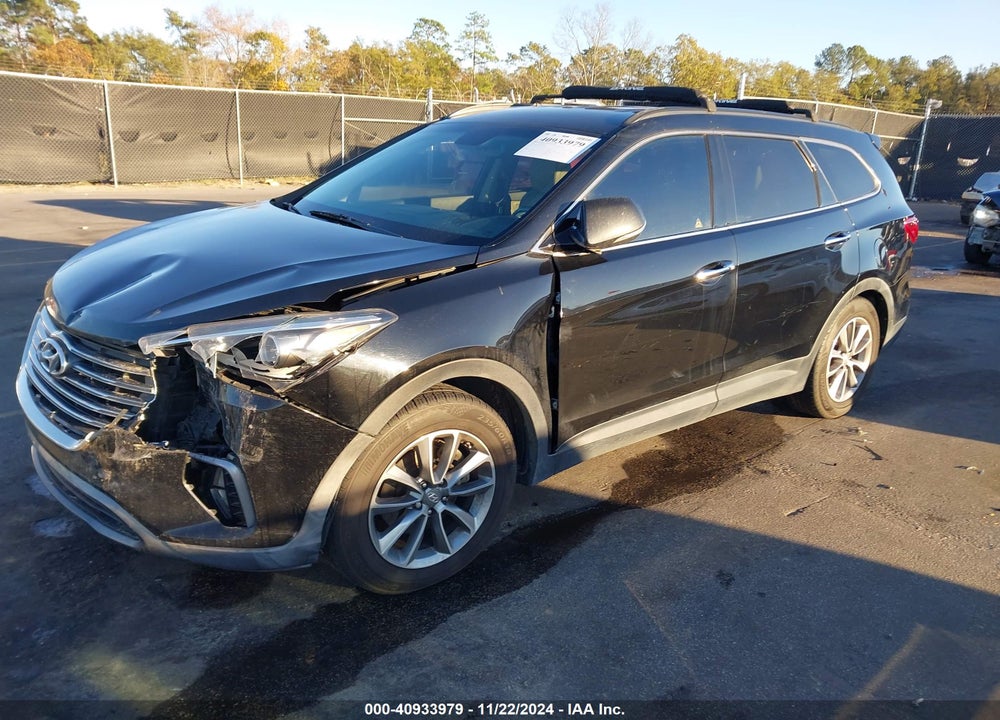 2017 HYUNDAI SANTA FE LIMITED VIN: KM8SN4HF7HU233531